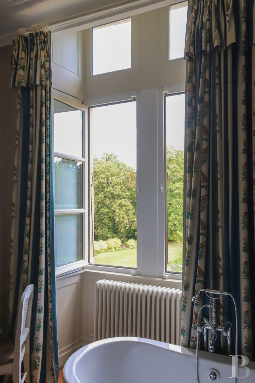 Dans la Sarthe, à l’est du Mans, un château du 19e siècle d’inspiration Renaissance dans son parc de onze hectares - photo  n°25